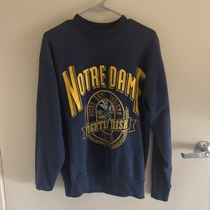 Vintage Notre Dame College Sweater